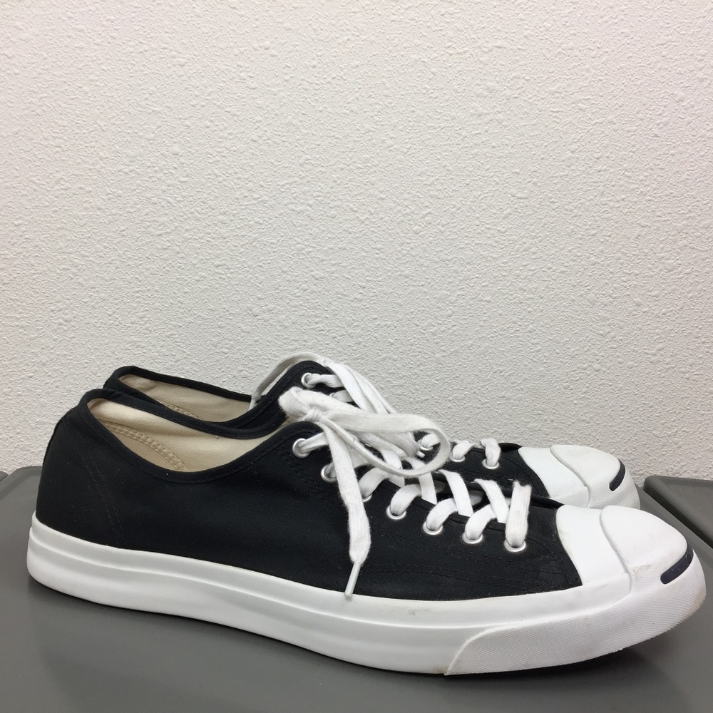 Converse Jack Purcell Black Sneakers Shoes Mens 15